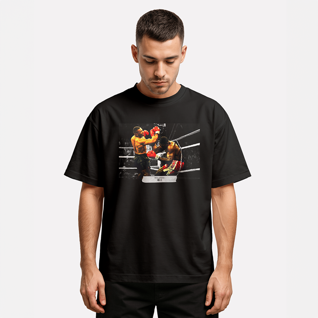 Black Mike Tyson X Frank Bruno T-Shirt