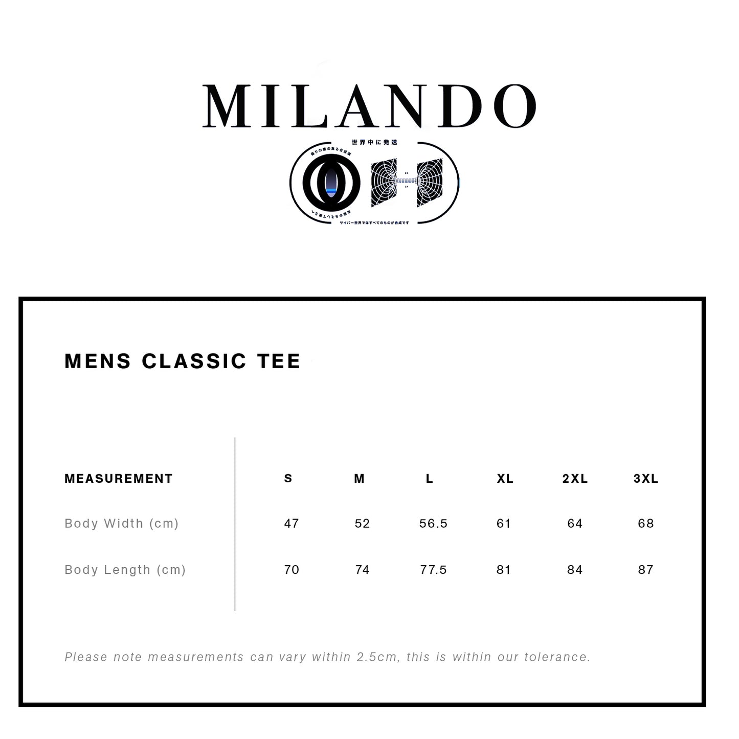 Milando Luxury Black T-Shirt