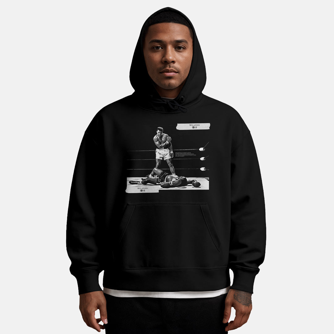 Black Muhammad Ali x Sonny Liston Hoodie
