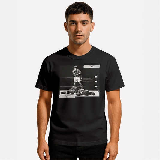 Black Muhammad Ali x Sonny Liston T-Shirt