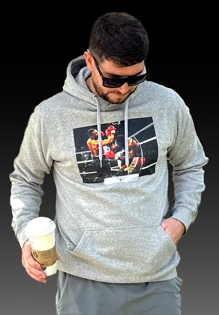 Grey Mike Tyson Hoodie