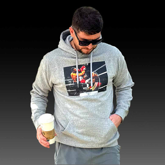 Grey Mike Tyson X Frank Bruno Hoodie