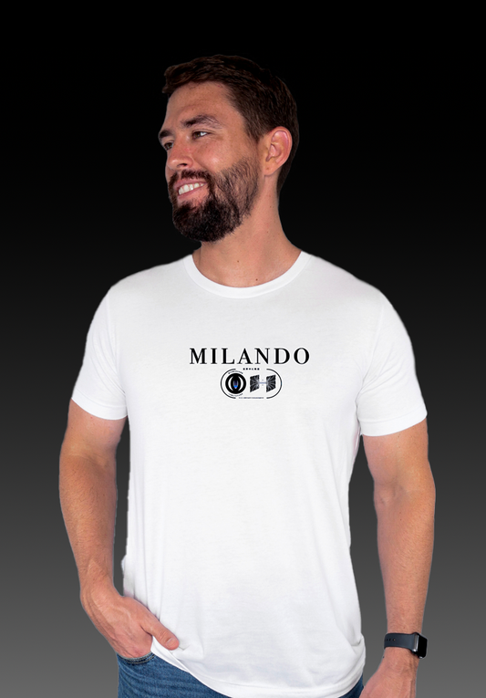Milando Luxury White T-Shirt
