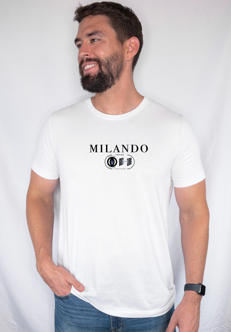 LUXURY WHITE MILANDO T-SHIRT