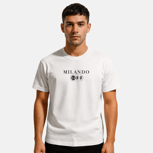 Milando Luxury White T-Shirt