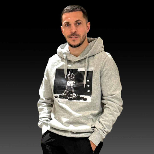 Grey Muhammad Ali X Sonny Liston Hoodie